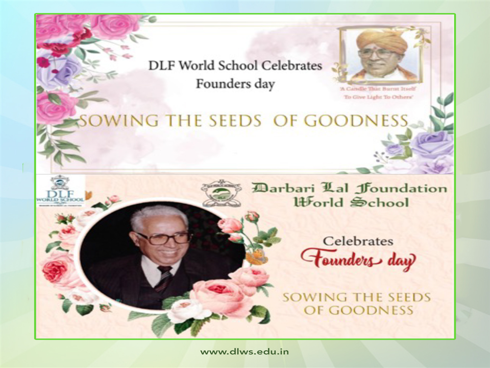 FOUNDERS DAY SPECIAL ASSEMBLY
